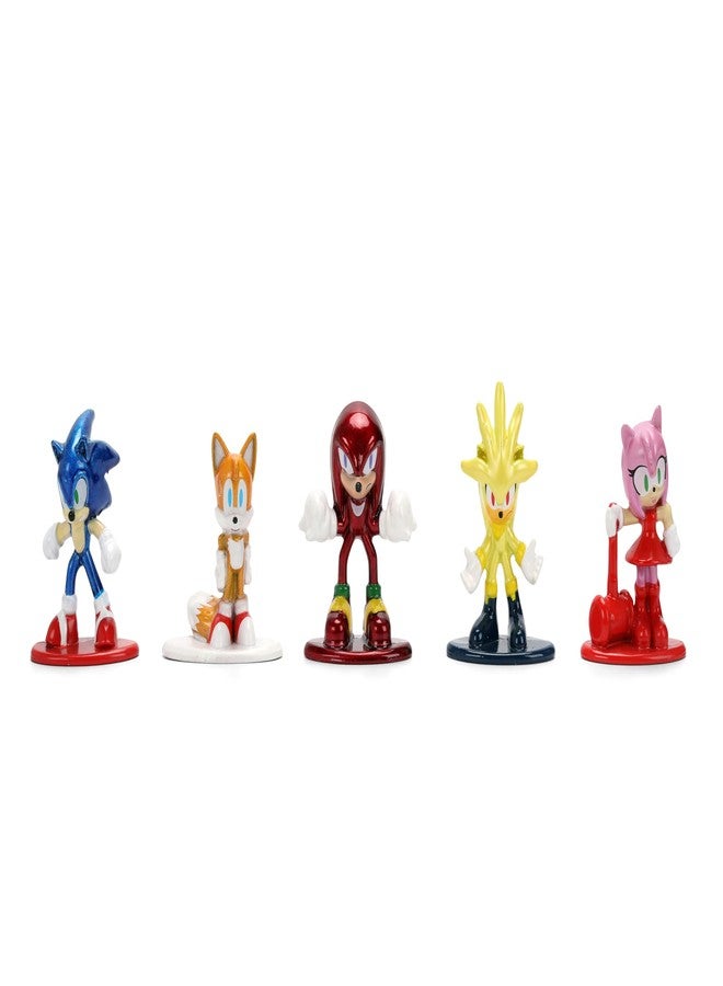 Jada Sonic The Hedgehog Nano Metalfigs 18 Pack Series 2 Die-Cast Figure Set - Includes Sonic, Shadow, Amy Rose, Rouge Toys - Image 2